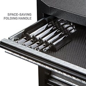 TEKTON 45-Degree Offset Box End Wrench Set, 5-Piece (1/4-13/16 in.) - Holder | WBE23405