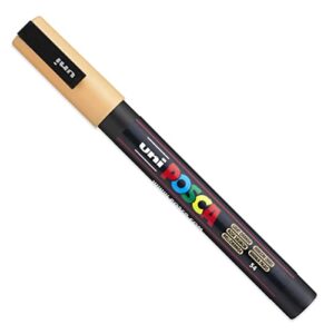 posca Colouring - PC-3M Warm Neutral Tones - Set of 8 - In Gift Box