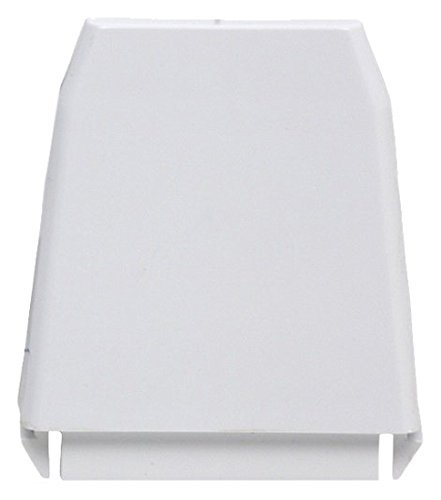 215267701 Refrigerator Door Shelf End Cap, Left or Right, White Replacement For Frigidaire, Kelvinator, White-Westinghouse, Electrolux, Gibson, Kenmore, & Tappan.