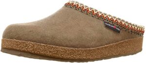 haflinger womens gz zig zag clog (46 m eu, earth)