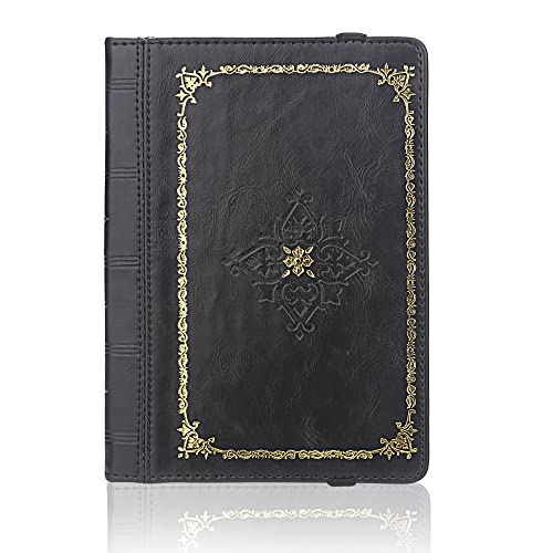 Book Style Pu Leather Case Cover for 6" ebook Reader Case Cover for Sony/kobo/Pocketbook/Nook/tolino 6inch ebook Reader (Black)
