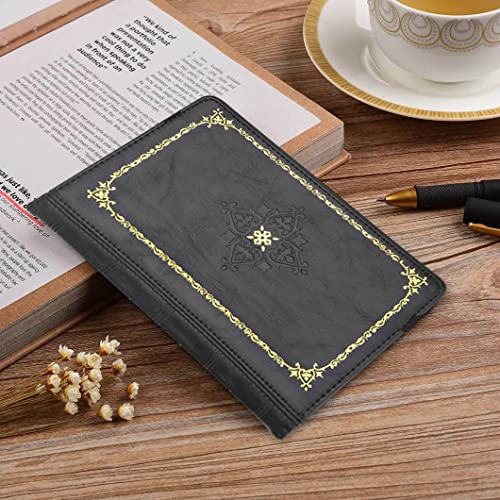 Book Style Pu Leather Case Cover for 6" ebook Reader Case Cover for Sony/kobo/Pocketbook/Nook/tolino 6inch ebook Reader (Black)