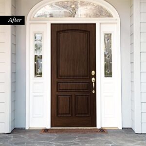 Giani Wood Look Paint Kit for Front & Interior Doors (Black Walnut)