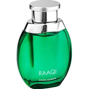 Swiss Arabian Raaqi - Luxury Products From Dubai - Long Lasting And Addictive Personal EDP Spray Fragrance - A Seductive, Signature Aroma - The Luxurious Scent Of Arabia - 3.4 Oz