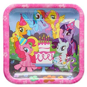 American Greetings My Little Pony Party Supplies, Paper Dinner Plates (40-Count)