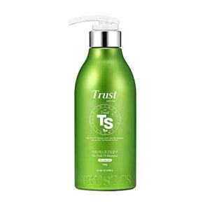 THE TRUST TS Shampoo 500ml(16.9oz), Healthy Hair and Scalp, Provides Vital Elements for Hair.
