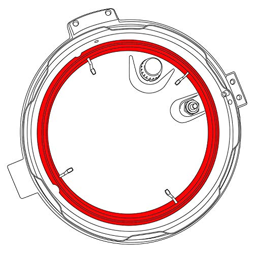 "GJS Gourmet Sealing Ring Compatible With COSORI 6 QT Pressure Cooker Model: CP016-PC". This ring is not created or sold by Cosori.