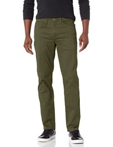 dockers men's straight fit jean cut all seasons tech pants (standard and big & tall), deep depths, 36w x 32l