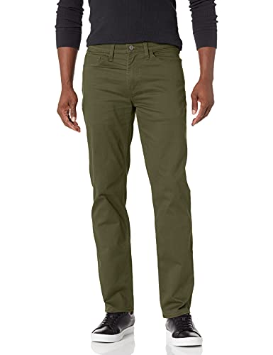 Dockers Men's Straight Fit Jean Cut All Seasons Tech Pants (Standard and Big & Tall), Deep Depths, 36W x 32L