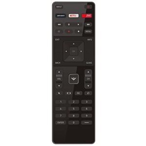 xrt122 replacement remote fit for vizio led lcd tv hdtv e50-c1 e55-c1 e32h-c1 e32-c1 e40-c2 e55-c2 e65x-c2 e48-c2 e40x-c2 e43-c2 d50u-d1 d55u-d1 d50-d1 d40-d1 d32-d1 d32h-d1 d32x-d1 e70-c3 e65-c3