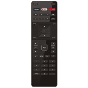 XRT122 Replacement Remote fit for VIZIO LED LCD TV HDTV E50-C1 E55-C1 E32H-C1 E32-C1 E40-C2 E55-C2 E65X-C2 E48-C2 E40X-C2 E43-C2 D50U-D1 D55U-D1 D50-D1 D40-D1 D32-D1 D32H-D1 D32X-D1 E70-C3 E65-C3