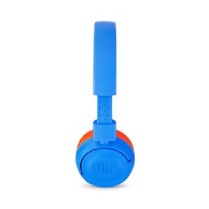 JBL JR 300BT On-Ear Wireless Bluetooth Headphones - Blue/Orange