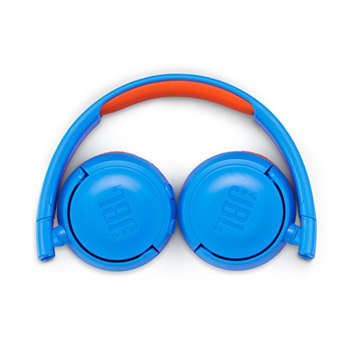 JBL JR 300BT On-Ear Wireless Bluetooth Headphones - Blue/Orange