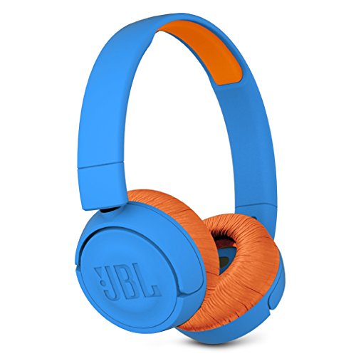 JBL JR 300BT On-Ear Wireless Bluetooth Headphones - Blue/Orange