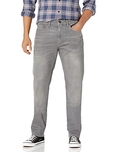 Amazon Essentials Men's Athletic-Fit Jean (Previously Goodthreads), Grey, 30W x 28L