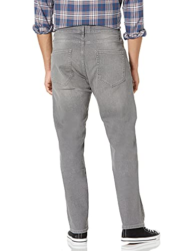 Amazon Essentials Men's Athletic-Fit Jean (Previously Goodthreads), Grey, 30W x 28L