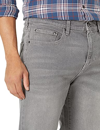 Amazon Essentials Men's Athletic-Fit Jean (Previously Goodthreads), Grey, 30W x 28L
