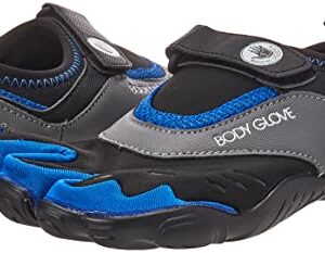 Body Glove Men's 3T Barefoot Max Water Shoe, Black/Dazzling Blue, 13