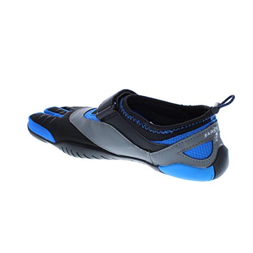 Body Glove Men's 3T Barefoot Max Water Shoe, Black/Dazzling Blue, 13