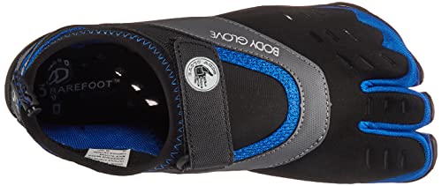 Body Glove Men's 3T Barefoot Max Water Shoe, Black/Dazzling Blue, 13