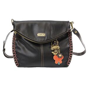 chala charming crossbody - black (fox)