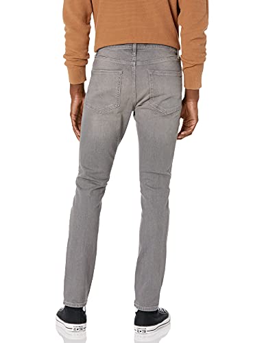 Amazon Essentials Men's Skinny-Fit Comfort Stretch Jean (Previously Goodthreads), Grey, 32W x 30L