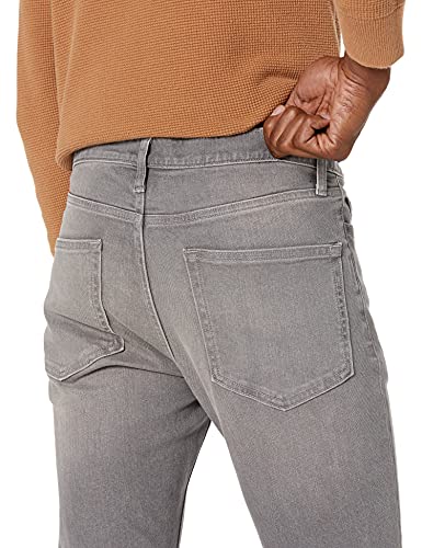 Amazon Essentials Men's Skinny-Fit Comfort Stretch Jean (Previously Goodthreads), Grey, 32W x 30L