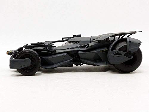 Jada Metal Justice League Batmobile, Pack of 1, Black/Grey