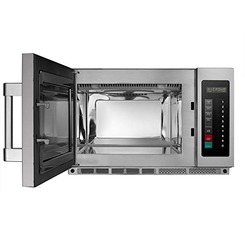 Midea Equipment 2134G1A Commercial Microwave, 2100 Watts, Stainless Steel