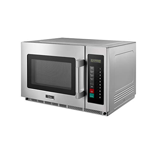 Midea Equipment 2134G1A Commercial Microwave, 2100 Watts, Stainless Steel