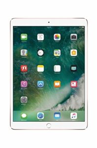 apple ipad pro 10.5' - 256gb wifi - 2017 model - rose gold (renewed)