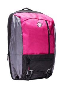 case-it the classic laptop backpack, fits 15 inch laptops, magenta (bkp-303-mag)