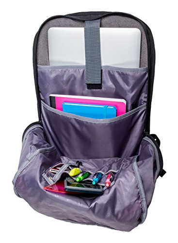 Case-It The Classic Laptop Backpack, Fits 13 Inch and Some 15 Inch Laptops, Purple (BKP-303-PUR)