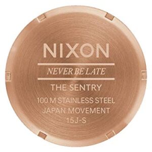 NIXON 51-30 Chrono A083 - All Gold/Black - 300m Water Resistant Men's Analog Fashion Watch (51mm Watch Face, 25mm Stainless Steel Band)