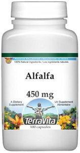 terravita alfalfa - 450 mg (100 capsules, zin: 518847)