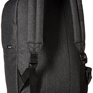 Herschel Heritage Backpack, Black Crosshatch/Black Rubber, Classic 21.5L