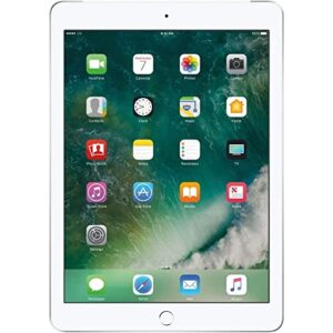 2017 apple ipad (9.7 -inch, wi-fi + cellular, 32gb)- silver (renewed