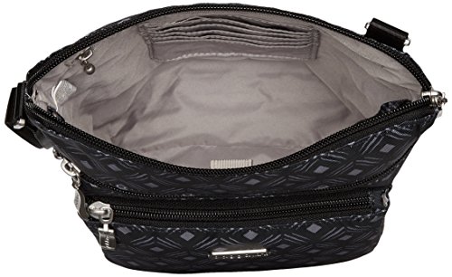 Baggallini Pocket Crossbody Bag - Stylish, Lightweight, Adjustable Strap Purse With RFID-Protected Wristlet, Hands-Free Travel Bag with Interior Organizational Pockets and More