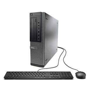 dell optiplex 990 desktop computer (intel quad-core i7-2600 up to 3.4ghz, 16gb ram, 2tb hdd, dvd, wifi, vga, displayport, windows 10 professional) (i7 16gb 2tb) (renewed)']