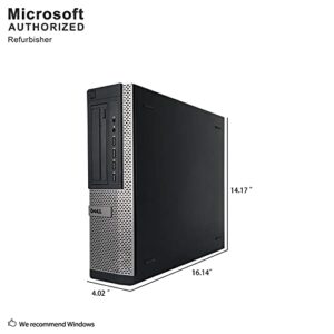 DELL Optiplex 990 Desktop Computer (Intel Quad-Core i7-2600 up to 3.4GHz, 16GB RAM, 2TB HDD, DVD, WiFi, VGA, DisplayPort, Windows 10 Professional) (i7 16GB 2TB) (Renewed)']