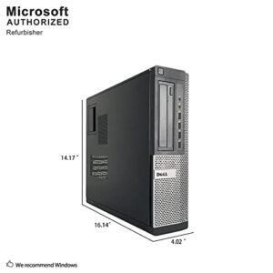 DELL Optiplex 990 Desktop Computer (Intel Quad-Core i7-2600 up to 3.4GHz, 16GB RAM, 2TB HDD, DVD, WiFi, VGA, DisplayPort, Windows 10 Professional) (i7 16GB 2TB) (Renewed)']