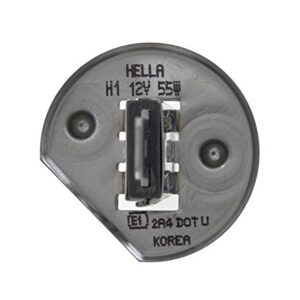 HELLA H1 2.0TB High Performance Bulb, 12V, 55W, 2 Pack