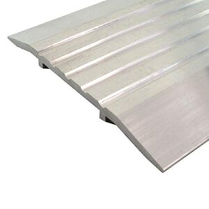 fire rated/ada approved/mill aluminum door threshold/saddle (3445ma), fh (flathead) screw #10 x 1/2'' supplied, (48" l x 1/4" h x 4" w)