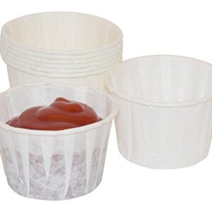 KITBIT 2 oz, Paper Souffle Portion Cups - Value Set of 500