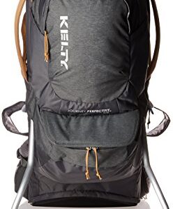 Kelty Journey PerfectFIT ELITE Child Carrier for Infants and Toddlers, Zippered Pockets Galore, 26L, Waistbelt, Aluminum Frame, Integrated Sunshade