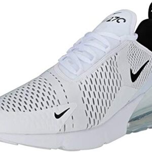 Nike Men's Air Max 270 Shoes, Black/White, 8.5
