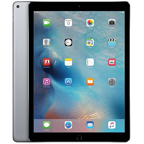 Apple iPad Pro (128 GB, Wi-Fi + Cellular, Space Gray) - 12.9-inch Display (Renewed)