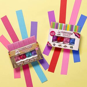 Piggy Paint | 100% Non-Toxic Girls Nail Polish | Safe, Cruelty-free, Vegan, & Scented for Kids | Scented Box Set (4 Mini Polish Gift Set)