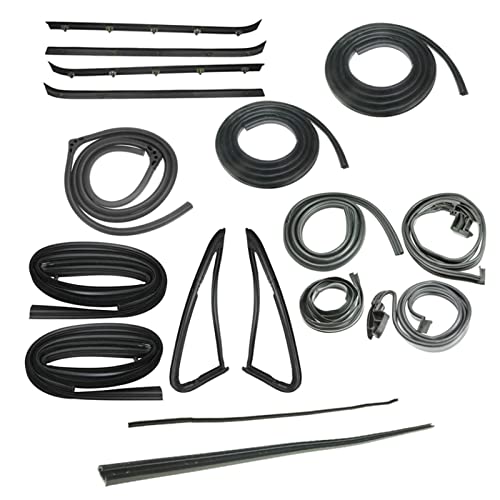 Complete Weatherstrip Kit 18 Piece Set for GMC Jimmy Chevy K5 Blazer Fullsize