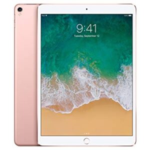 Apple iPad Pro 10.5in with ( Wi-Fi + Cellular ) - 64GB, Rose Gold (Renewed)